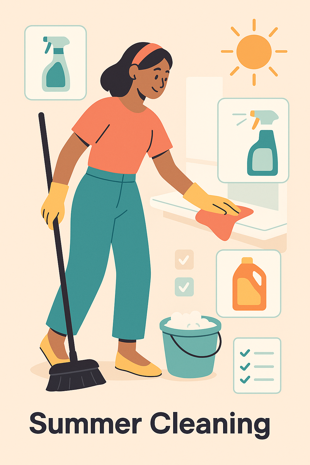 Summer cleaning preparation for Malta homes beat the heat and humidity